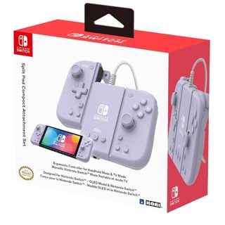 Nintendo Switch Hori Split Pad Compact Attachment Set Levander
