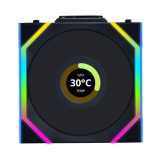 Lian Li UniFan SL Reverse LCD Wireless ARGB 1x Black G99.12RSLLCD1W1B.00 1x120mm 120mm
