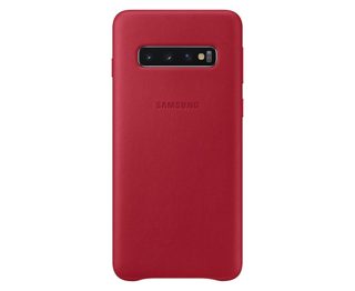 Kase Samsung Galaxy S10 VG973LREGWW Celulari Leather EF- Red