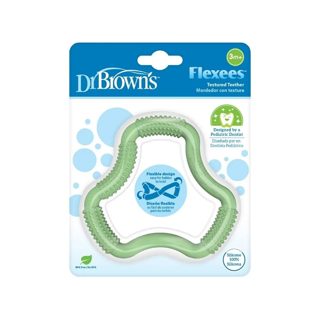 Dr. Brown’s Flexees Massaging Baby Teether Green