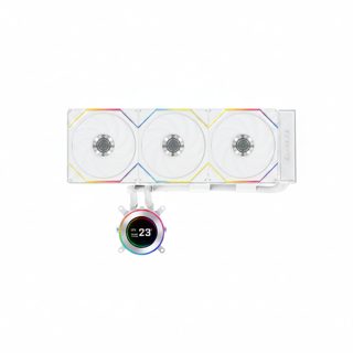 Lian Li Hydroshift II LCD-C 360 ARGB Cooler -C AIO Liquid 3x TL Fans White G89.GHS2LCD36TW.00