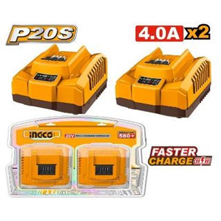 Karikues Te Shpejte A- COSLI250388 2-pack Me 4.0 A- 20V