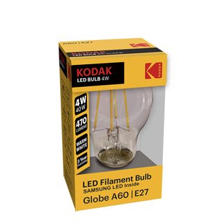 Kodak LED Filament 3W E14 G45 Llambe