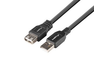 Lanberg USB-A to USB-A Cable 1.8m -A -A 2.0 Black