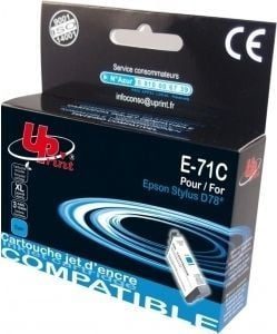 Epson T0712C Patronë Boje UPrint 10 Cyan 10ml