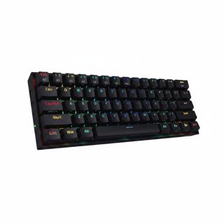 Redragon K530 K530RGB Pro Draconic RGB Mechanical With OUTEMU RED Switches 60% Formfactor Wireless With USB-A Dongle Bluetooth Cable Black -RD