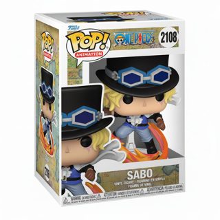 Funko Pop! Animation 2108 One Piece Sabo Attacking w/Pipe Figure
