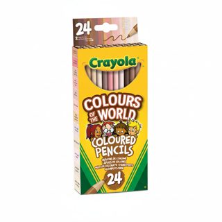 Crayola Crayons 24 Colours Of The World Coloured