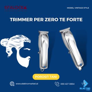 Trimmer Efalock Vintage Style Per Zero Te Forte