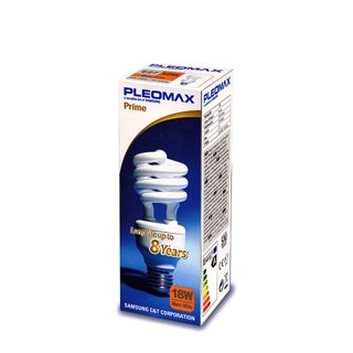 Pleomax Spirale E27 18W Llambe 18Watt Warm White