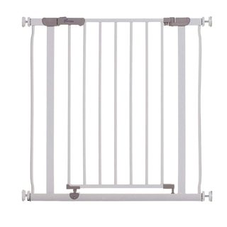AVA Metal derë për mbrojtjen e fëmijëve e bardhë 75×81 cm