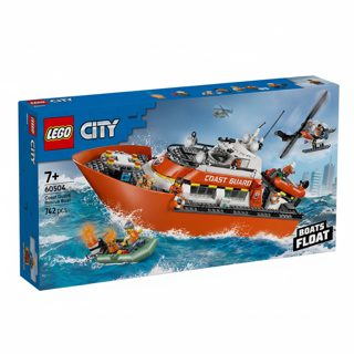 LEGO City Coast Guard Rescue Boat & Helicopter