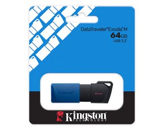 Kingston DataTraveler Exodia M 64GB USB-Stick M USB 3.2 1 3.1 1 Black Blue