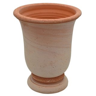 Gubbio Qeramike Terrakote XH26 Vazo Lulesh Rrethore COPPA Ø18 5