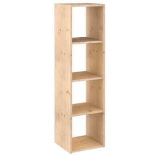 Raft druri pishe me 4 ndarje 140×33×36.2 cm 16 mm