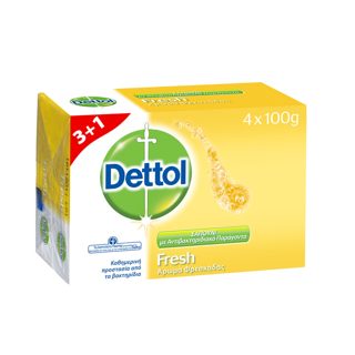 Dettol fresh sapun 4 X 100g