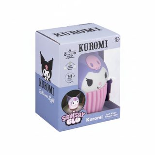Sanrio Light Sanrio Squishy Glo Kuromi Silicon 15 15cm