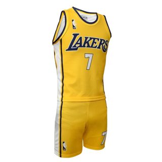 Uniforme Basketbolli MASA-12 Per Femije 4U Sports LA Lakers James Vjec Kostumi 1