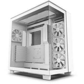 Case Nzxt CM-H91EW-01 H9 Elite ATX Columnless 3x F Series RGB Fans Included Up To Radiator Support White 120mm 360mm