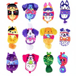 Plush Bean Bag Dogs Vs Squirls 10 cm