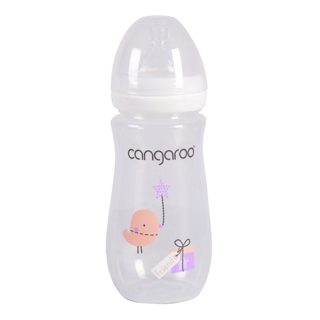 Cangaroo Birdy Biberon Për Bebe 300 Muajsh Anti Colic E Bardhë 1 300ml