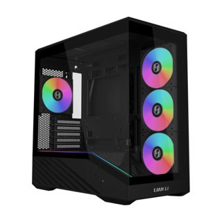 Case Lian Li Vector V100 Mini Micro ATX ARGB Strip 4x Black G99.V100RMIX.00 4x120mm 120mm