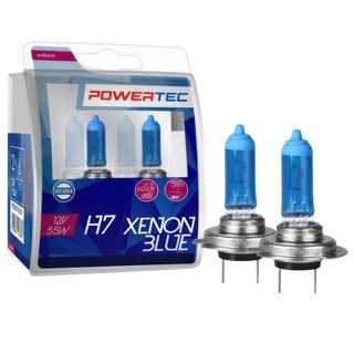 Powertec Xenon MT-PTZXB7-S2 Llampa Blue H7 Duo 12V
