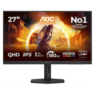 Aoc Q27G2E/BK 27 QHD Gaming 180Hz Fast IPS 0.5ms Black