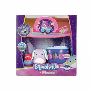 Squishville Roller Disco Deluxe Play Scene Plush