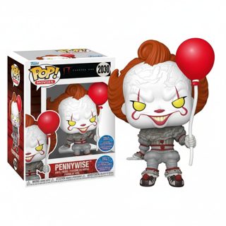 Funko MOVIE-2030 Figure Pop! IT Pennywise With Balloon Shelf Sitter