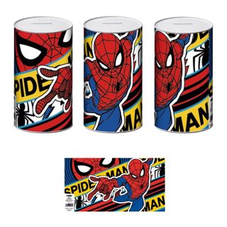 Cm Disney Spiderman Arkë Kursimi Për Fëmijë Metalike 10x10x17.5