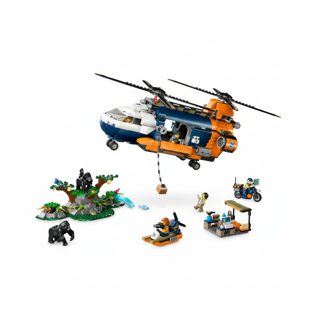 LEGO CAMP-60437 City Jungle Explorer Helicopter At Base