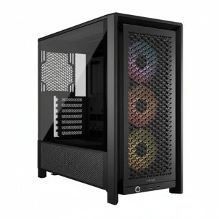 Case Corsair CC-9011296-WW Frame 4000D RS ARGB Modular Mid-Tower 3x ARGB Fans Black