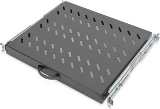 Raft Tërheqës DN-19 Për Kabinet Digitus TRAY-2-600-SW 1U I Zi 25kg