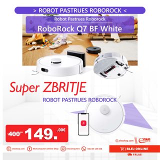 Roborock Q7 BF Wei Inklusive Ladestation White