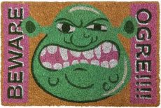 Shrek Beware Ogre Doormat