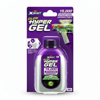 X-shot Hyper Gel Glow in the Dark Refill