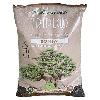 Tercomposti Humus bonsai Thes 8 Substrat Ideal Profesional Për Rivazim Periodik 8L