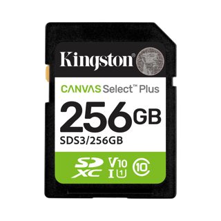 Kingston Canvas Select Plus SD 256GB Memory Card