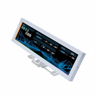 Case Lian Li SM088W Accessory 8.8 Universal Screen Display LCD For Any PC White 00