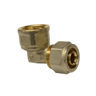 Bë RRYL-90 Bërryl Për Multistrat Me Shtrëngim DN 16x1 2ª F Bronz 90D