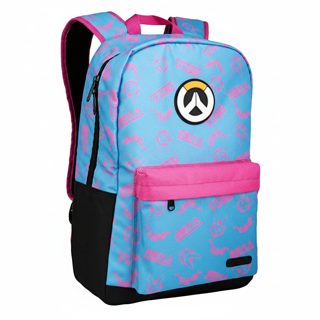Overwatch D.Va Backpack Splash Blue Pink