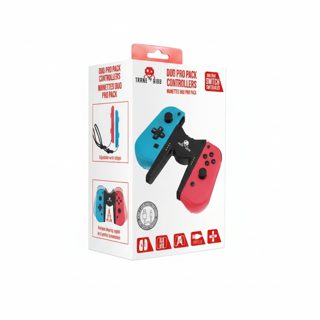 Freeks And Geeks Joy-Con Duo Pro Controllers Bluetooth Blu Red