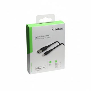 Cable Belkin BoostCharge CAA002BT2MBK USB-A USB-A To Lightning 2m Braided Black