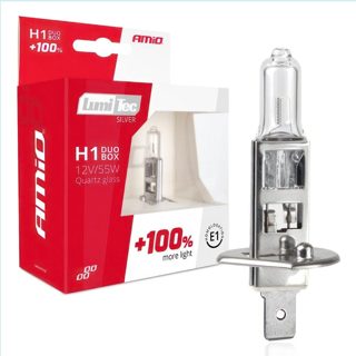 Amio Lumitec AM-01401 Llampa Silver Duo +100% H1 Set 55W 12V