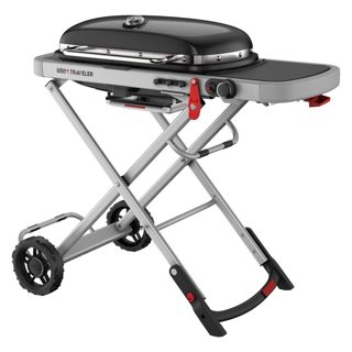 Weber Traveler Barbekju Me Gaz 111x58x35 Metalike E Zezë 1