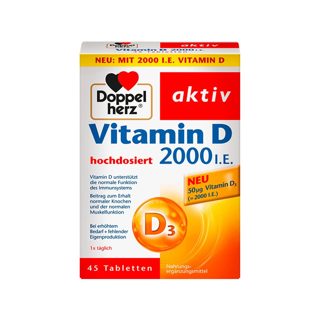Doppelherz Vitamin D3 2000 I.E