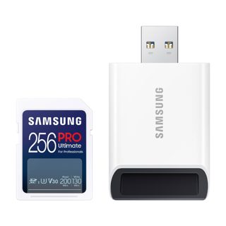 Samsung PRO Ultimate 256GB SD Reader