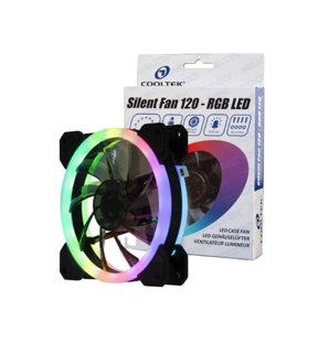 Cooltek Silent Fan 120mm RGB LED