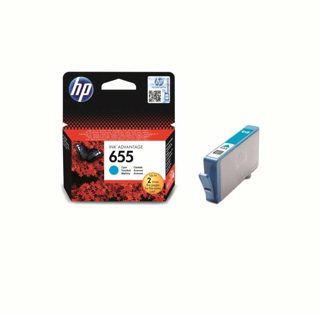 HP 655 BOJE CYAN